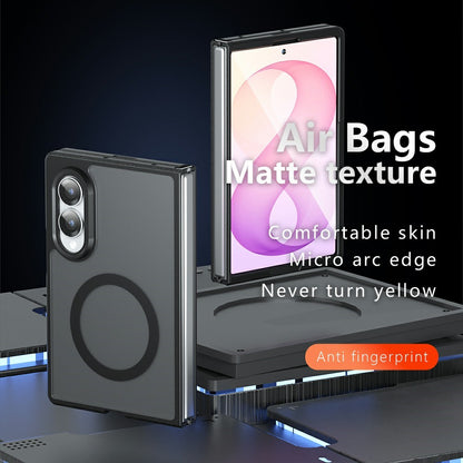 MagSafe-deksel for Samsung Galaxy Z Fold8 F971, Techsuit, PureFrost, Satinert svart