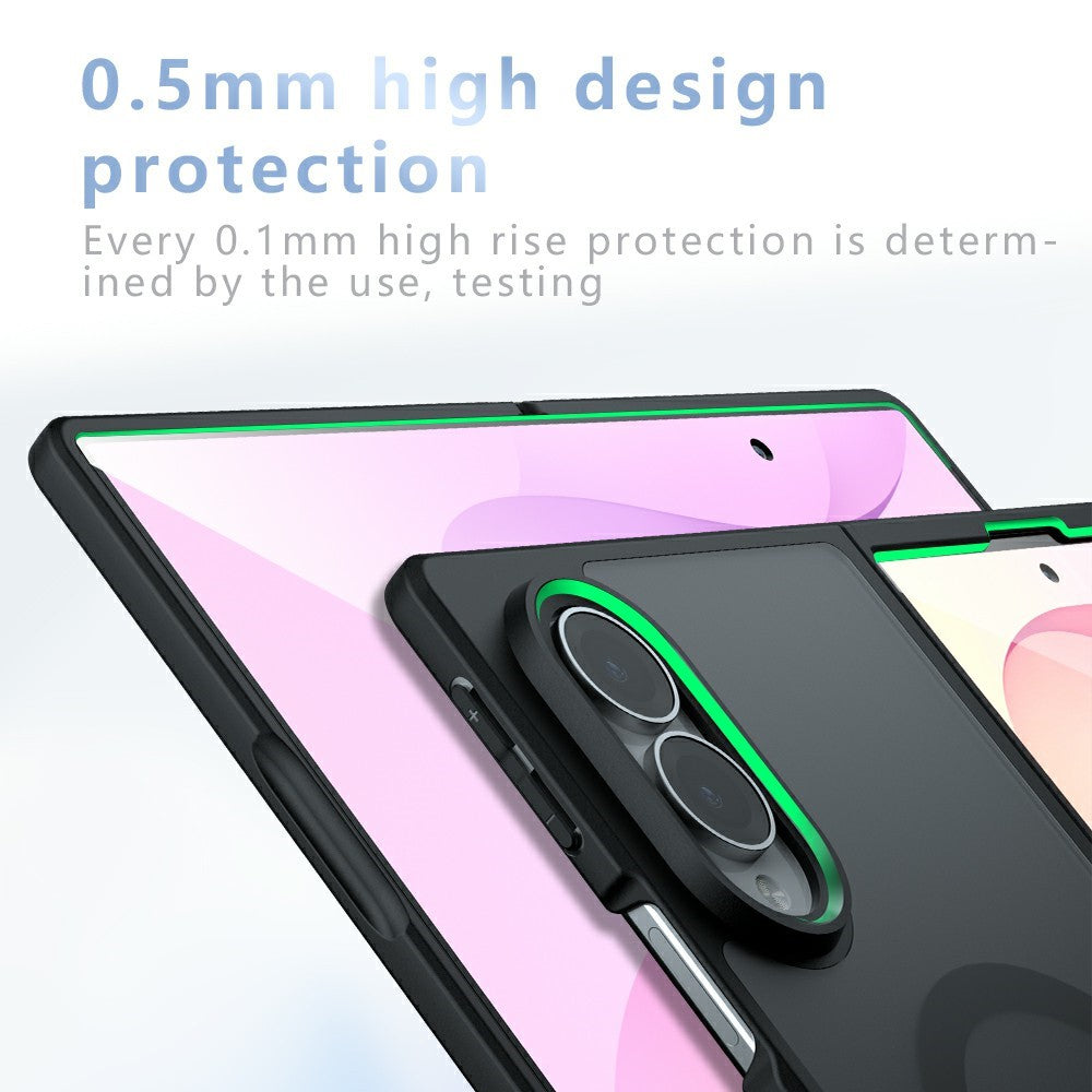 MagSafe-deksel for Samsung Galaxy Z Fold8 F971, Techsuit, PureFrost, Satinert svart