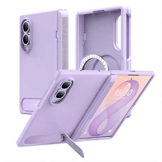 MagSafe-deksel for Samsung Galaxy Z Fold8 F971, Torras, Ostand L1 Guardian, Lys lilla