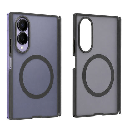 MagSafe-deksel for Samsung Galaxy Z Fold8 F976, Blueo, Skin Friendly Anti-Drop, Satinert svart