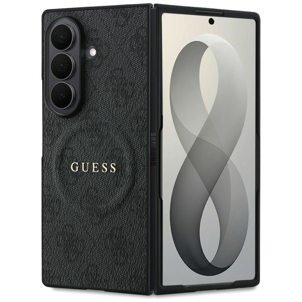 MagSafe-deksel for Samsung Galaxy Z Fold8 Ultra F976, Guess, 4G Leather Classic, Svart