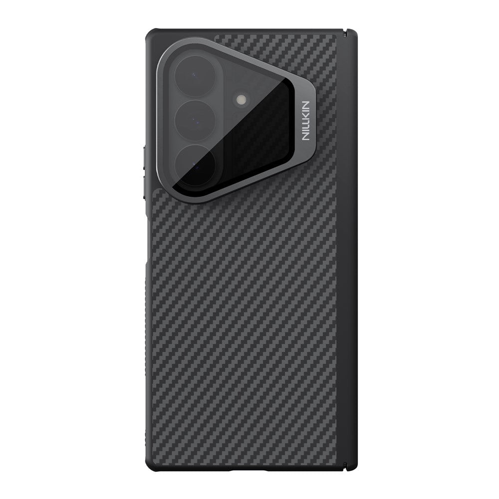 MagSafe-deksel for Samsung Galaxy Z Fold8 Ultra F976, Nillkin, CarboProp med gjennomsiktig svart linsebeskyttelse, svart