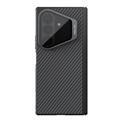 MagSafe-deksel for Samsung Galaxy Z Fold8 Ultra F976, Nillkin, CarboProp med gjennomsiktig svart linsebeskyttelse, svart