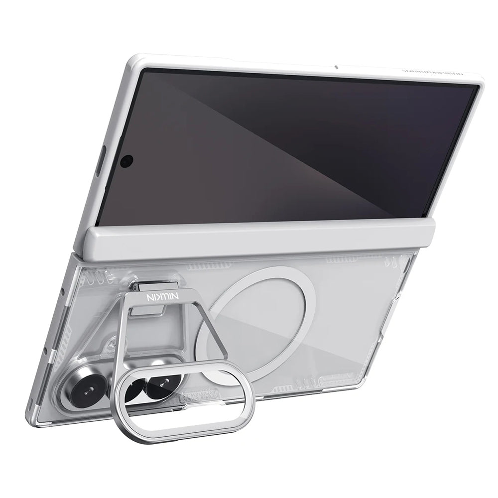 MagSafe-deksel for Samsung Galaxy Z Fold8 Ultra F976, Nillkin, Iceblade Prop med kamerautskjæring, grå
