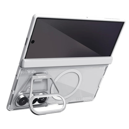 MagSafe-deksel for Samsung Galaxy Z Fold8 Ultra F976, Nillkin, Iceblade Prop med kamerautskjæring, grå
