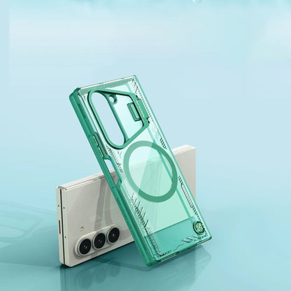MagSafe-deksel for Samsung Galaxy Z Fold8 Ultra F976, Nillkin, Iceblade Prop med kamerautskjæring, grå