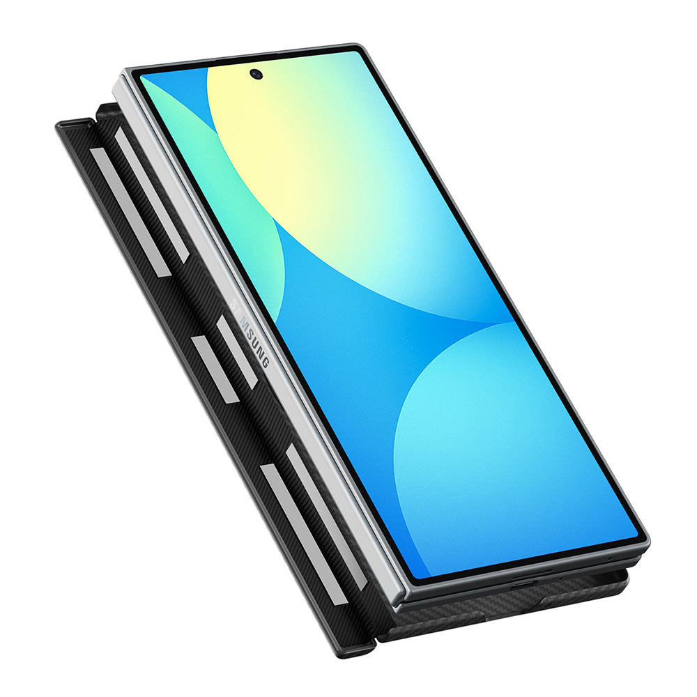 MagSafe-deksel for Samsung Galaxy Z Fold8 Ultra F976, Spigen, Air Skin, Marineblå ACS11852