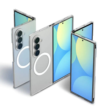 MagSafe-deksel for Samsung Galaxy Z Fold8 Ultra F976, Spigen, Air Skin, Transparent hvit ACS11505