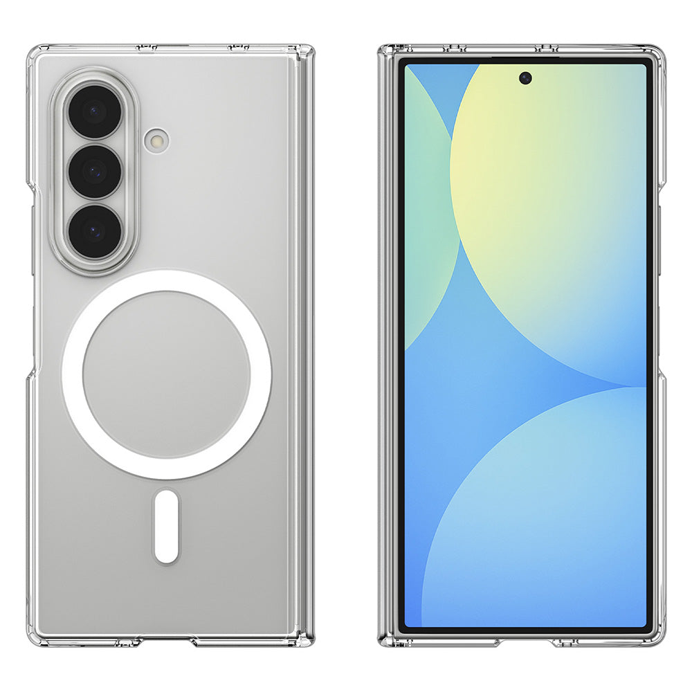 MagSafe-deksel for Samsung Galaxy Z Fold8 Ultra F976, Spigen, Air Skin Zero, Transparent Hvit ACS11495