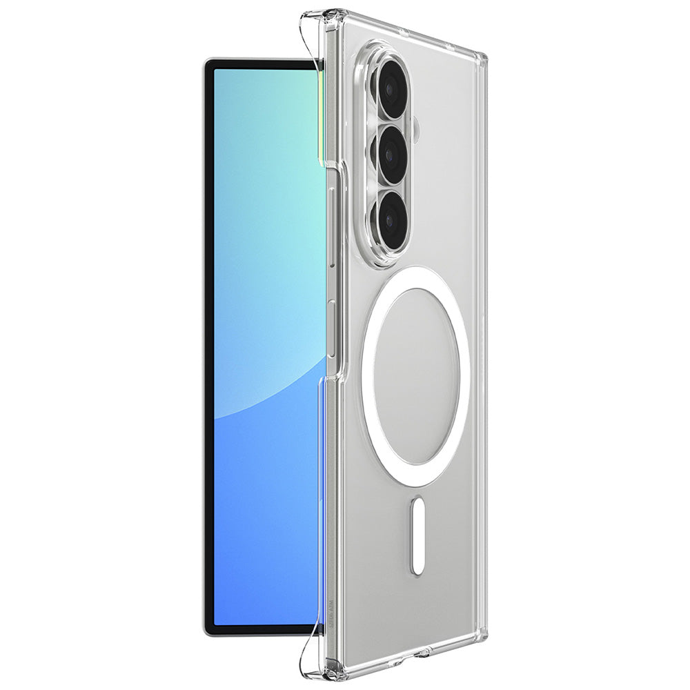 MagSafe-deksel for Samsung Galaxy Z Fold8 Ultra F976, Spigen, Air Skin Zero, Transparent Hvit ACS11495