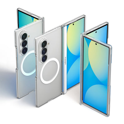 MagSafe-deksel for Samsung Galaxy Z Fold8 Ultra F976, Spigen, Ultra Hybrid Pro, Transparent hvit ACS11506
