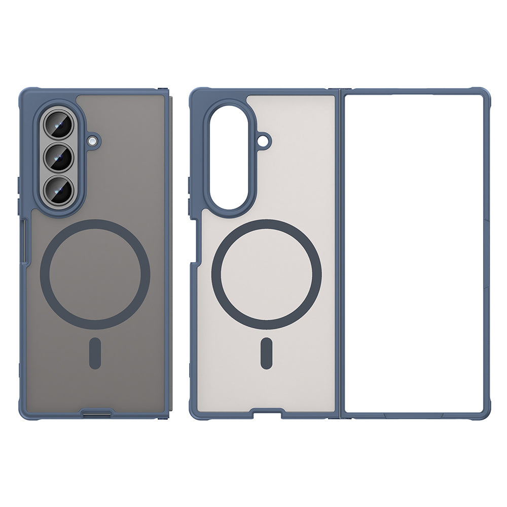 MagSafe-deksel for Samsung Galaxy Z Fold8 Ultra F976, Techsuit, HaloFrost II, Marineblå