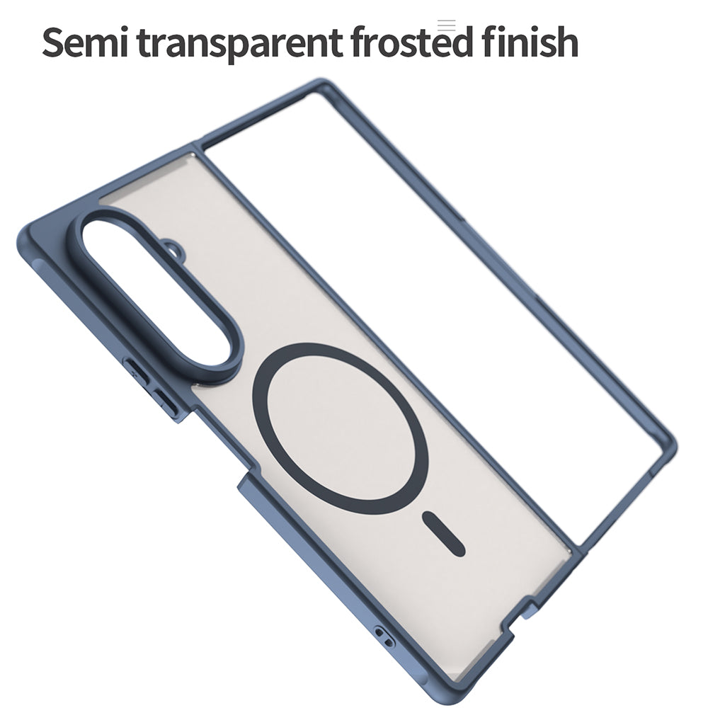 MagSafe-deksel for Samsung Galaxy Z Fold8 Ultra F976, Techsuit, HaloFrost II, Marineblå