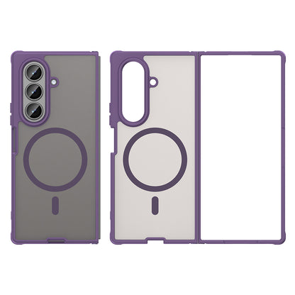 MagSafe-deksel for Samsung Galaxy Z Fold8 Ultra F976, Techsuit, HaloFrost II, Lilla