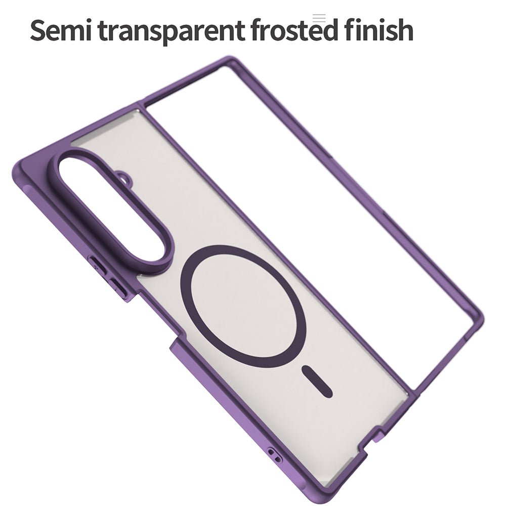 MagSafe-deksel for Samsung Galaxy Z Fold8 Ultra F976, Techsuit, HaloFrost II, Lilla