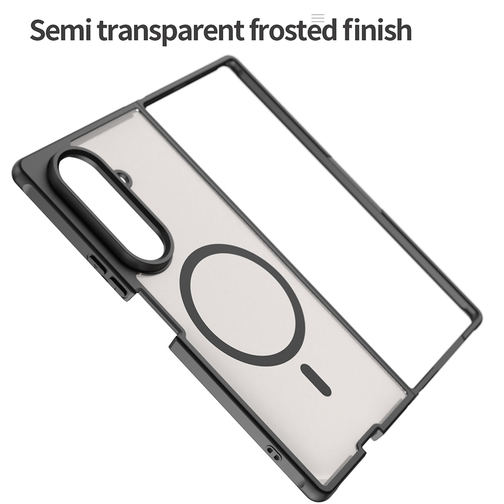 MagSafe-deksel for Samsung Galaxy Z Fold8 Ultra F976, Techsuit, HaloFrost II, Svart