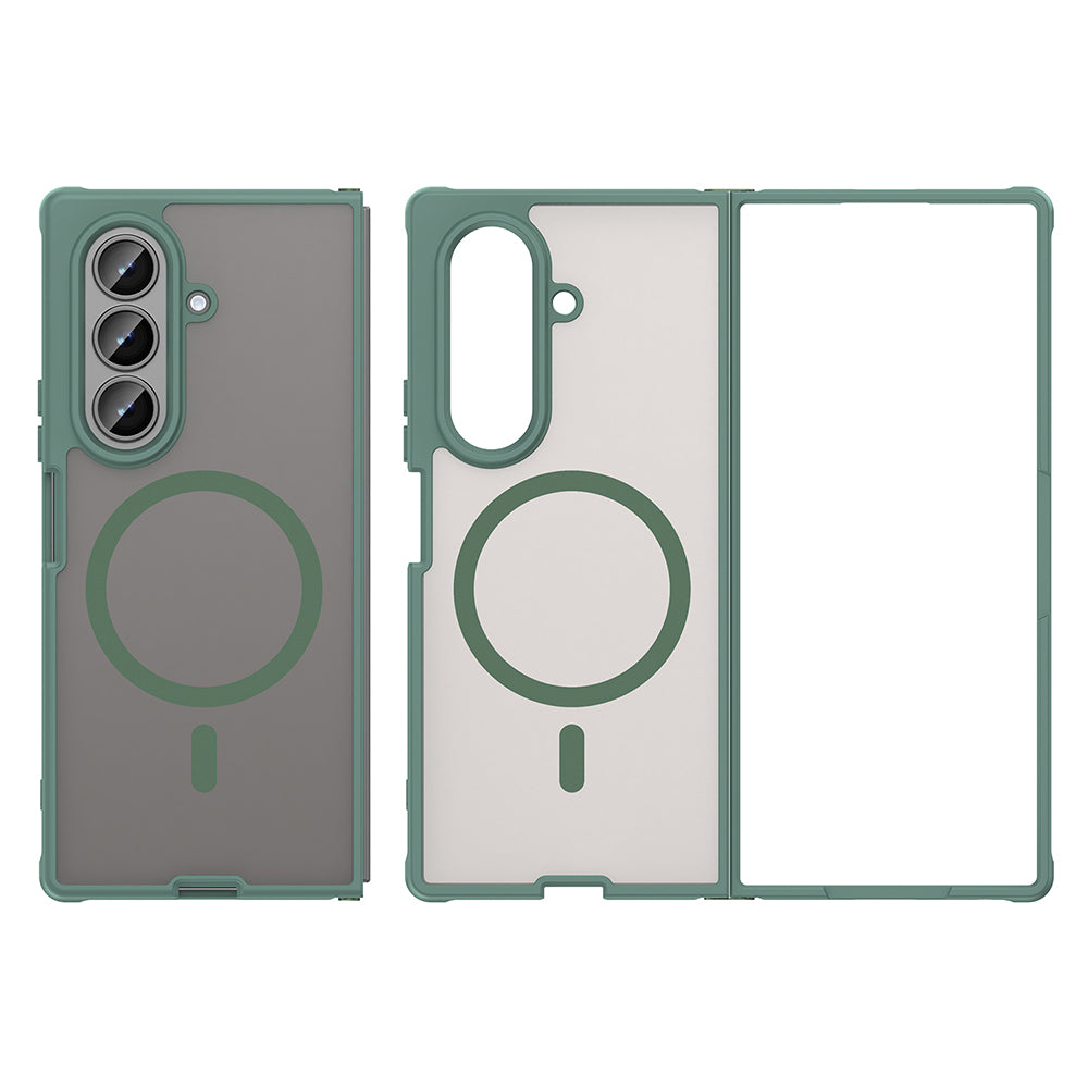 MagSafe-deksel for Samsung Galaxy Z Fold8 Ultra F976, Techsuit, HaloFrost II, Grønn
