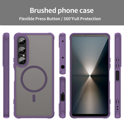 MagSafe-deksel for Sony Xperia 1 VII, Techsuit, HaloFrost II, Lilla
