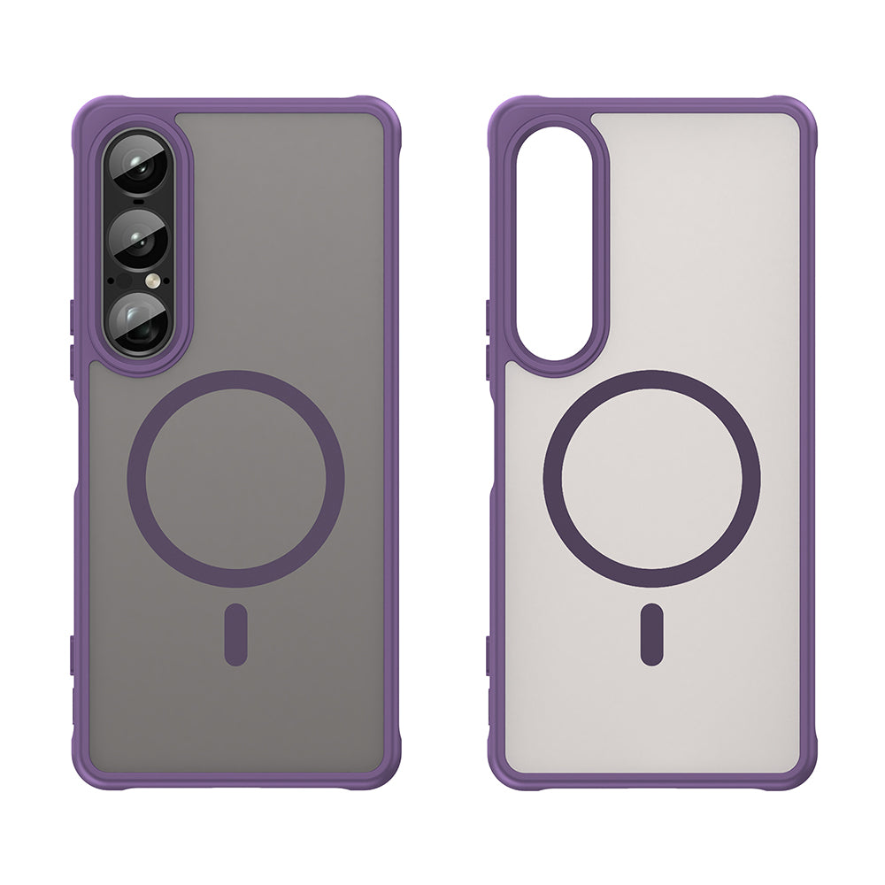 MagSafe-deksel for Sony Xperia 1 VII, Techsuit, HaloFrost II, Lilla