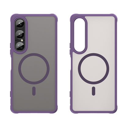 MagSafe-deksel for Sony Xperia 1 VII, Techsuit, HaloFrost II, Lilla
