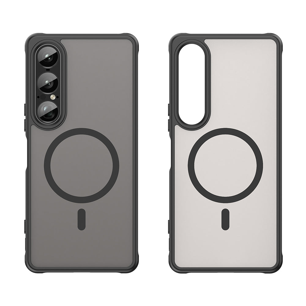 MagSafe-deksel for Sony Xperia 1 VII, Techsuit, HaloFrost II, Svart