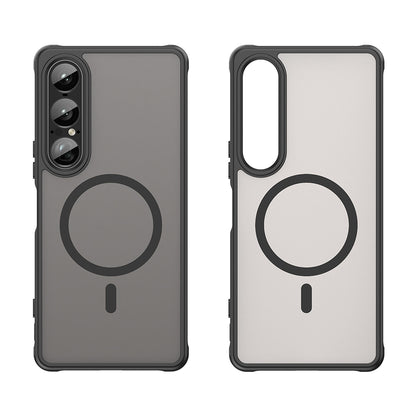MagSafe-deksel for Sony Xperia 1 VII, Techsuit, HaloFrost II, Svart