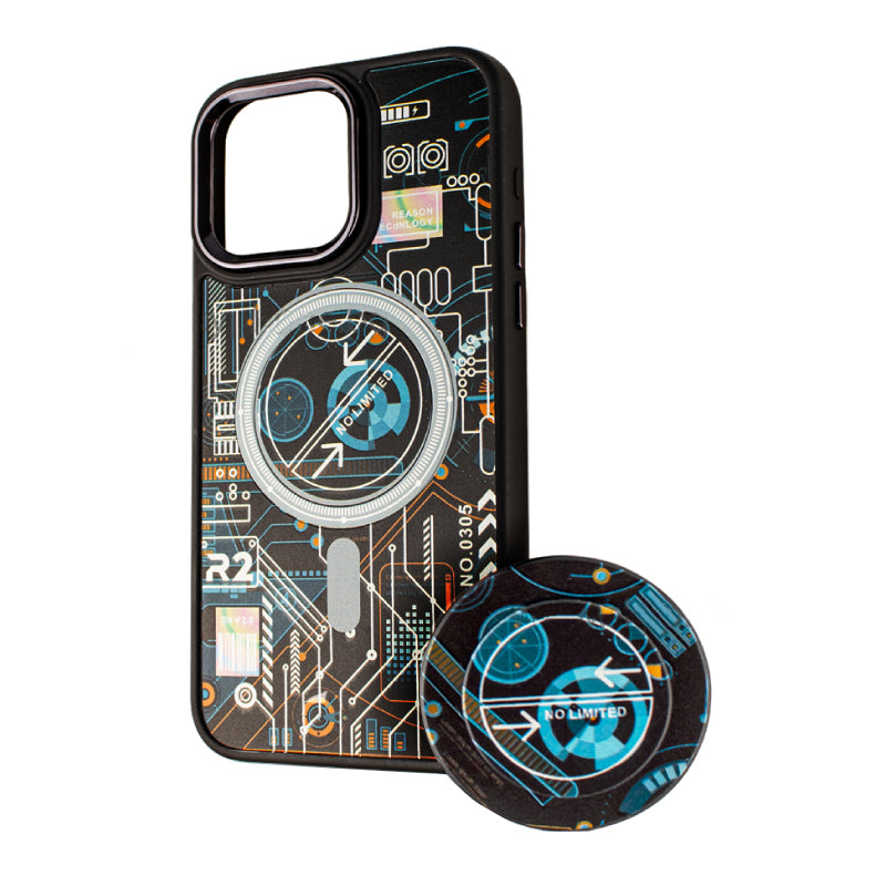 MagSafe-deksel for Xiaomi Redmi 10A / 9C, BOTER, MagPopsocket Technology, Flerfarget