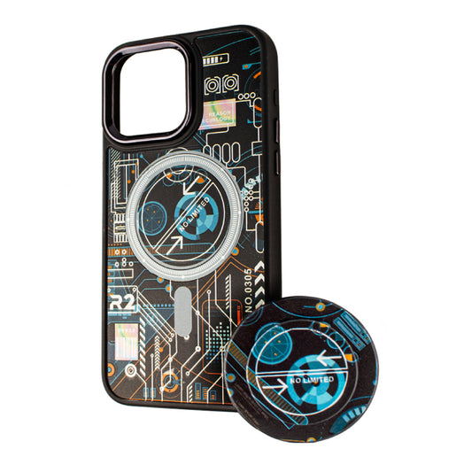 MagSafe-deksel for Xiaomi Redmi 10A / 9C, BOTER, MagPopsocket Technology, Flerfarget