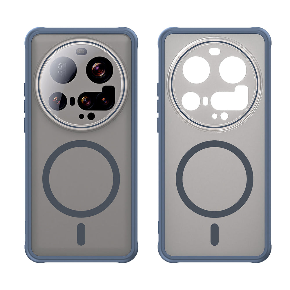 MagSafe-deksel for Xiaomi 15 Ultra, Techsuit, HaloFrost II, Marineblå