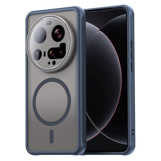 MagSafe-deksel for Xiaomi 15 Ultra, Techsuit, HaloFrost II, Marineblå