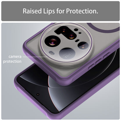 MagSafe-deksel for Xiaomi 15 Ultra, Techsuit, HaloFrost II, Lilla