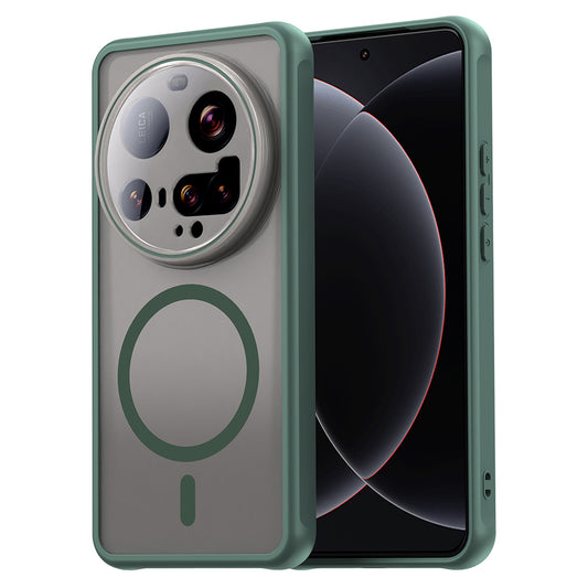 MagSafe-deksel for Xiaomi 15 Ultra, Techsuit, HaloFrost II, Grønn