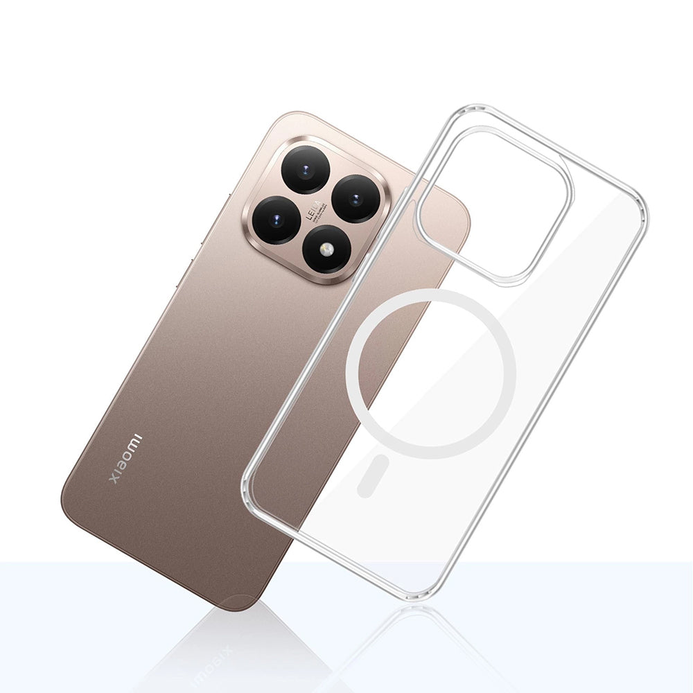 MagSafe-deksel for Xiaomi 15T, 3MK, Armor MagCase, Gjennomsiktig