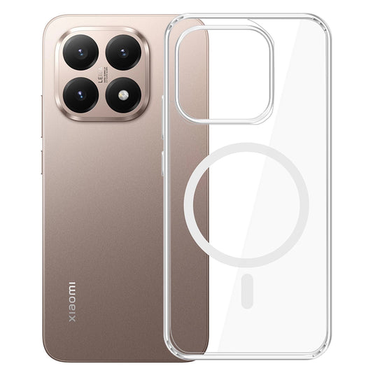 MagSafe-deksel for Xiaomi 15T, 3MK, Armor MagCase, Gjennomsiktig