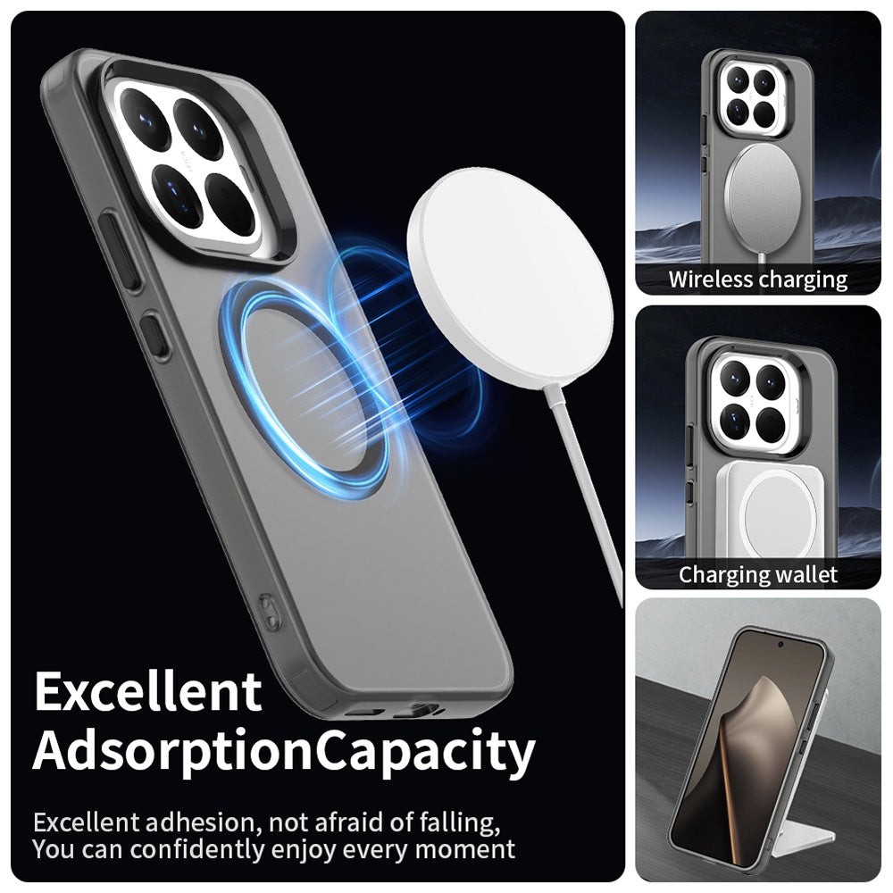 MagSafe-deksel for Xiaomi 15T Pro, Techsuit, CandyCase, Svart