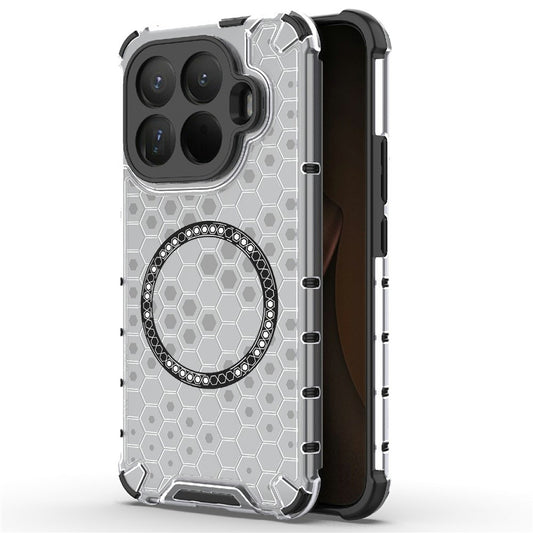 MagSafe-deksel for Xiaomi 15T Pro, Techsuit, HoneyComb Shield, Hvit