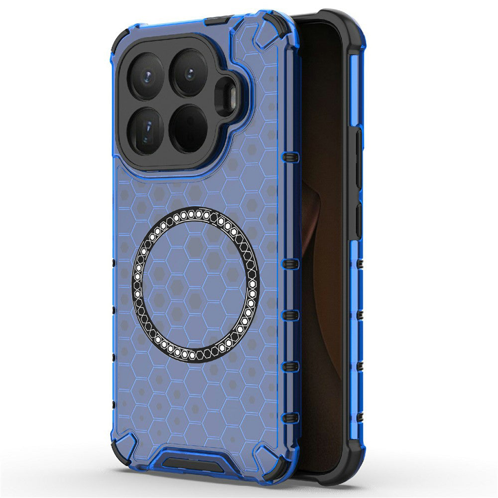 MagSafe deksel for Xiaomi 15T Pro, Techsuit, HoneyComb Shield, Blå