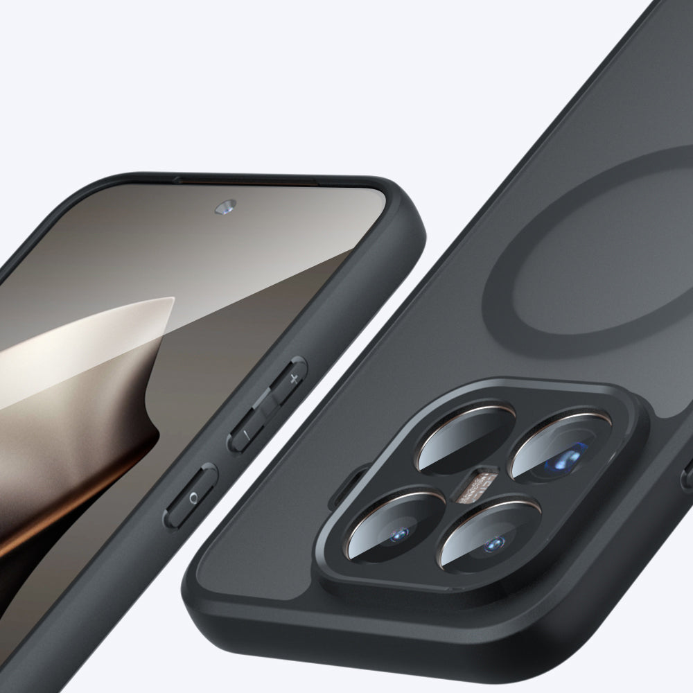 MagSafe-deksel for Xiaomi 15T Pro, Techsuit, PureFrost, Satinert Svart