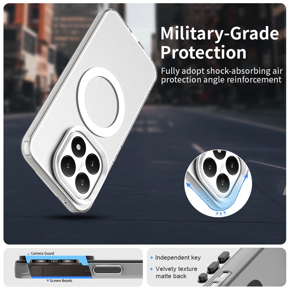 MagSafe-deksel for Xiaomi 15T, Techsuit, CandyCase, Hvit