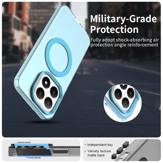 MagSafe-deksel for Xiaomi 15T, Techsuit, CandyCase, Blå