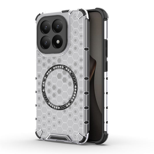 MagSafe deksel for Xiaomi 15T, Techsuit, HoneyComb Shield, Hvit