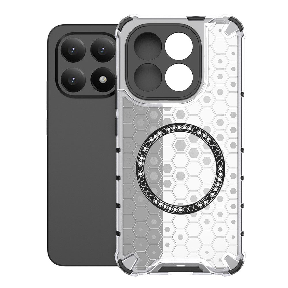 MagSafe deksel for Xiaomi 15T, Techsuit, HoneyComb Shield, Hvit