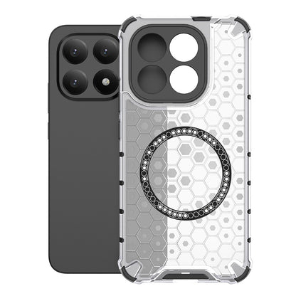 MagSafe deksel for Xiaomi 15T, Techsuit, HoneyComb Shield, Hvit