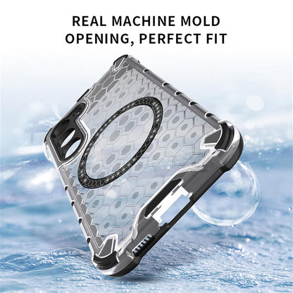 MagSafe-deksel for Xiaomi 15T, Techsuit, HoneyComb Shield, Blå