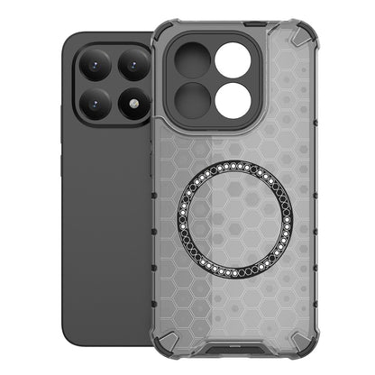 MagSafe-deksel for Xiaomi 15T, Techsuit, HoneyComb Shield, Svart