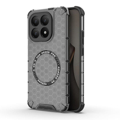 MagSafe-deksel for Xiaomi 15T, Techsuit, HoneyComb Shield, Svart