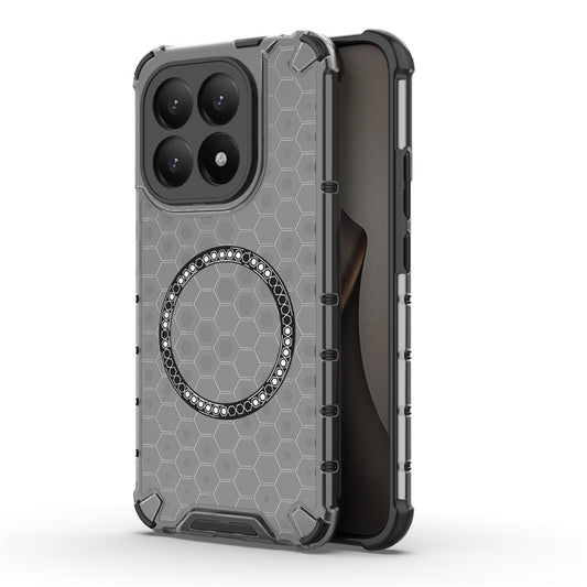 MagSafe-deksel for Xiaomi 15T, Techsuit, HoneyComb Shield, Svart