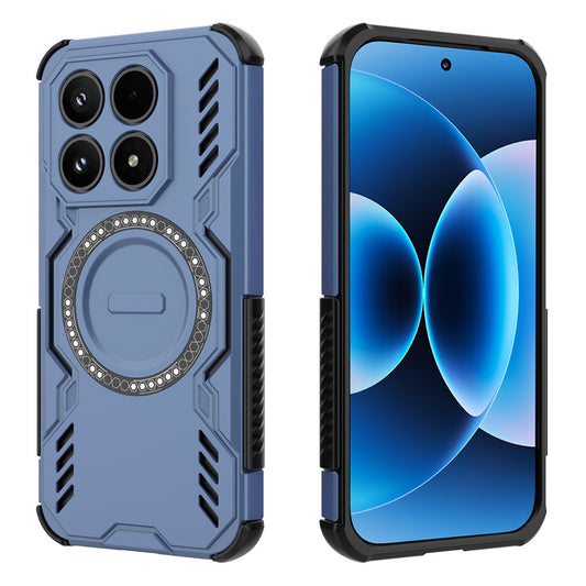 MagSafe-deksel for Xiaomi 17, Techsuit, ArmorMag, Blå