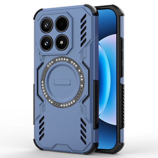 MagSafe-deksel for Xiaomi 17, Techsuit, ArmorMag, Blå