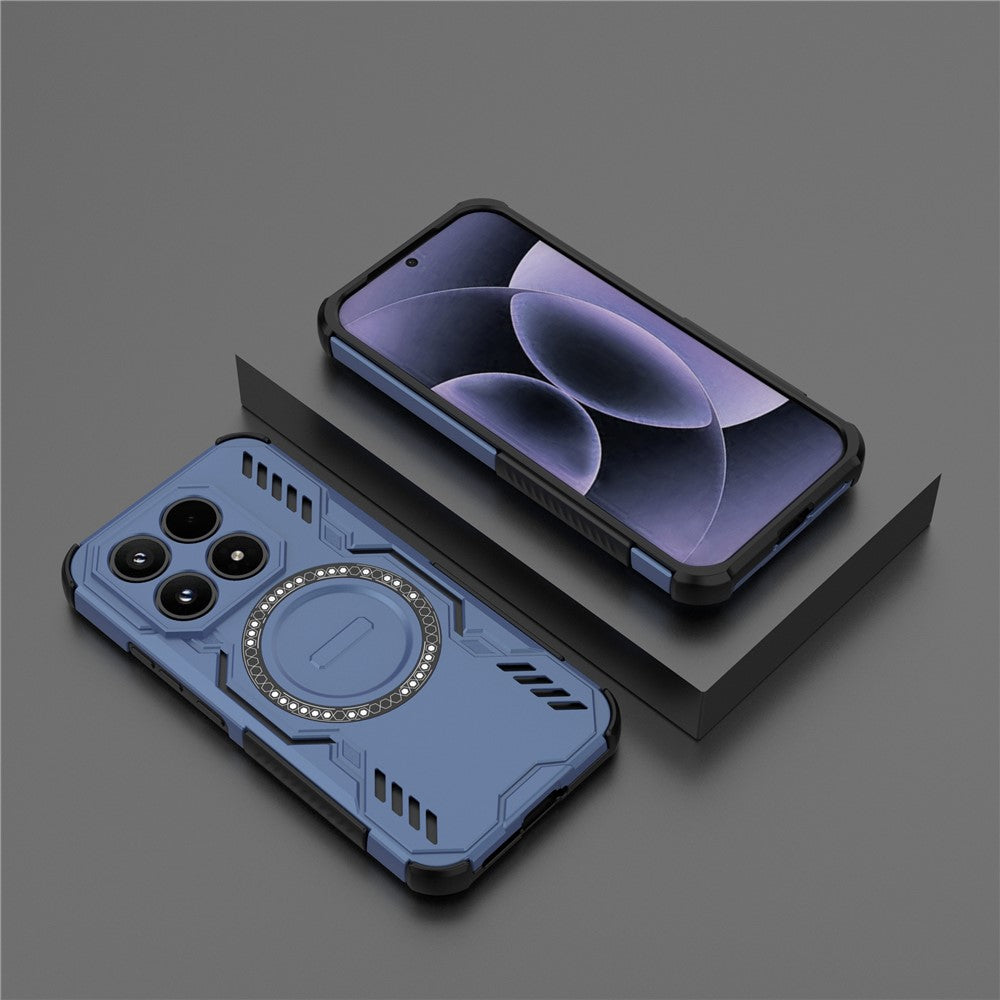 MagSafe-deksel for Xiaomi 17, Techsuit, ArmorMag, Blå